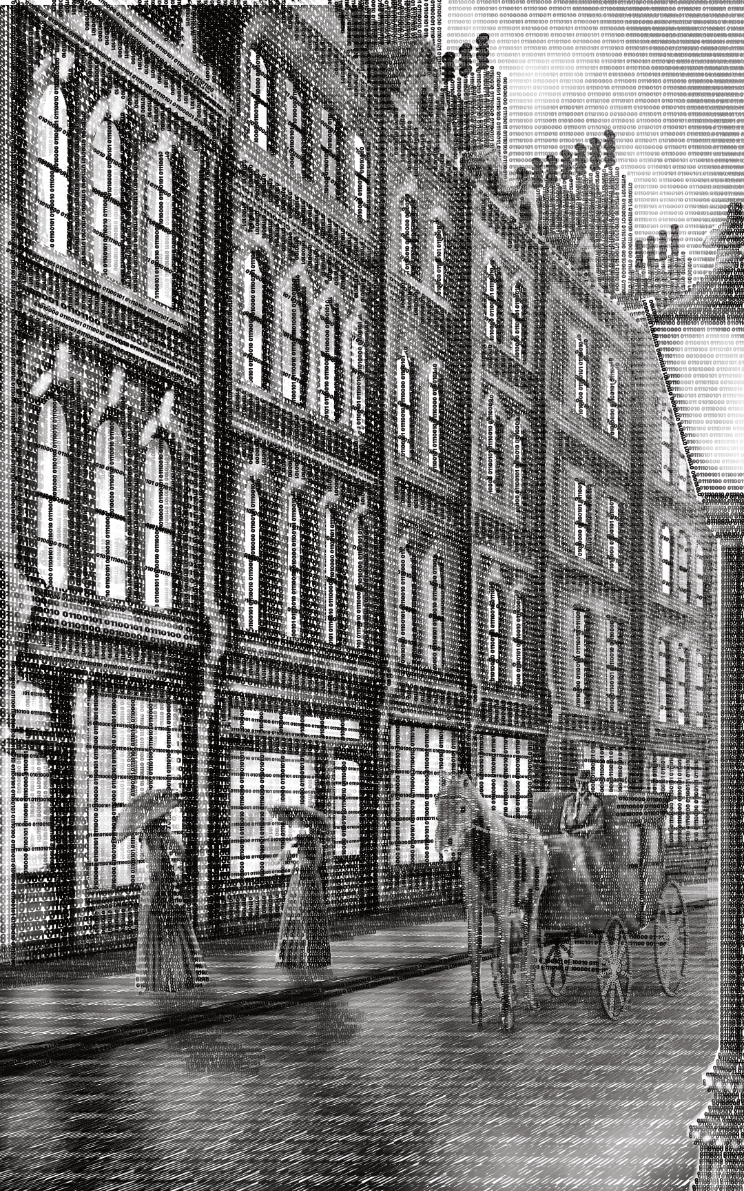 Victorian street - Poster